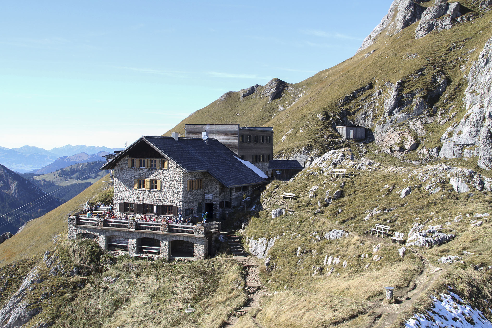 Aggenstein und Kissinger Hutte am 18.10.2021